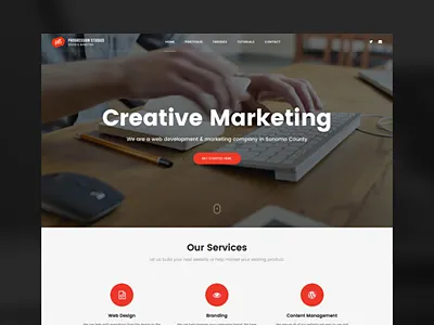 Shot #3030573 mobile responsive web design web development wordpress theme