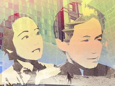 The Boat Rocker china fiction identity illustration immigration