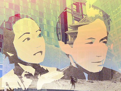 The Boat Rocker china fiction identity illustration immigration