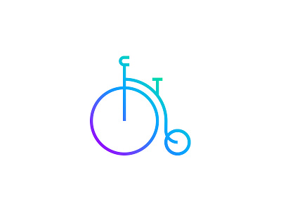 Vintage Cycle cycle illustration minimal style vintage