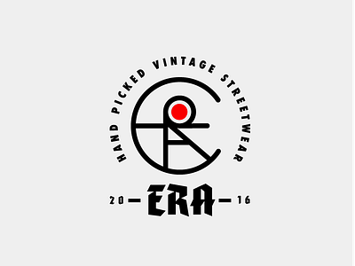 ERA - Brand Identity brand brand identity branding geometric logo logotype minimal modern streetwear vintage