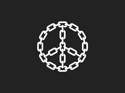 Peace Chain bound by blood chain clothing minimal peace streetwear