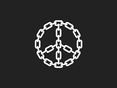 Peace Chain bound by blood chain clothing minimal peace streetwear