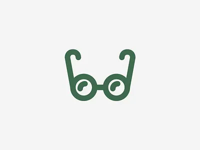 Spectacles drawing glasses green iconography icons illustration line