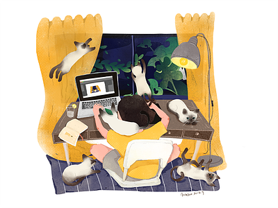 Since i have a cat. illustration