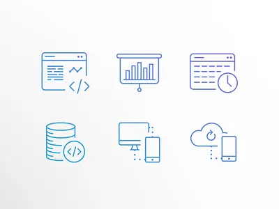 Custom Icons custom icon iconography icons