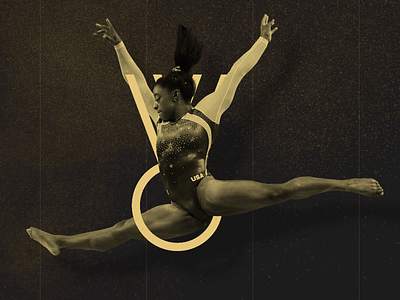 Simone Biles - Special 2016 2106 biles games gold olympic one page rio special