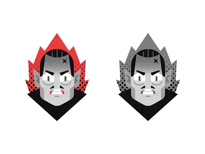 Monstickers character halloween illustration monstickers retro sticker stolz vampire