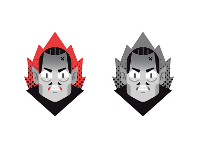 Monstickers character halloween illustration monstickers retro sticker stolz vampire