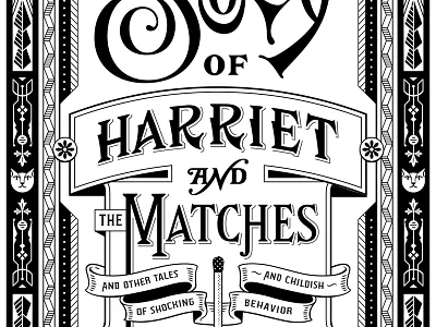 Burn Burn Burn border lettering story