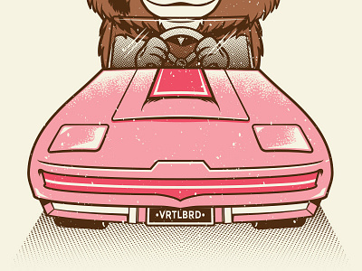 Gizmo Driver 80s gizmo gremlins mogwai old school vector