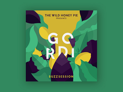 Gordi Buzzsession buzzsession cover gordi illustration illustrator jungle nature newyork thewildhoneypie