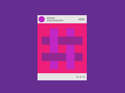Social Media Campaign (Instagram) hashtag illustration instagram social media