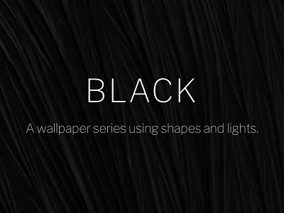 Black Wallpaper Series 3d black c4d cgi cinema 4d light octane shapes wallpapers