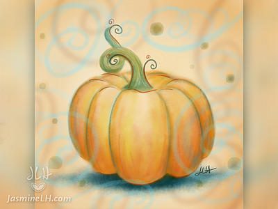 Daily Doodle 2016 – Pumpkin adobe sketch daily doodle digital painting drawing illustration october procreate pumpkin sketch