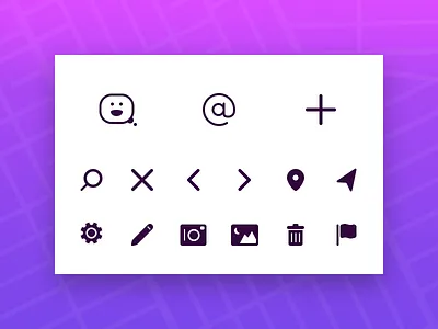 Icon Party for YouMap app icon icons ios map youmap