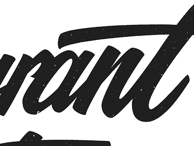 WIP handlettering lettering script texture type typography vector wip