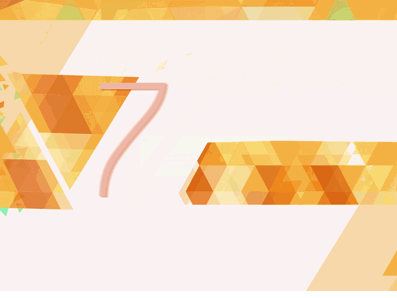 7 THINGS animation clean design flat gif graphic design isometric vector