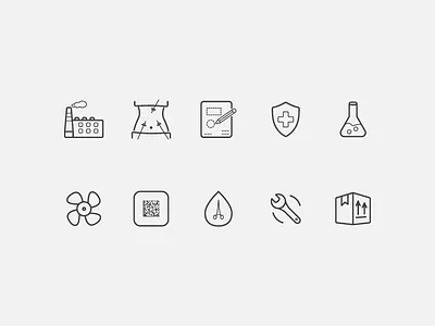 Luz Icons box factory healthcare icon icons lab laporoscopy medical medicine outline repair