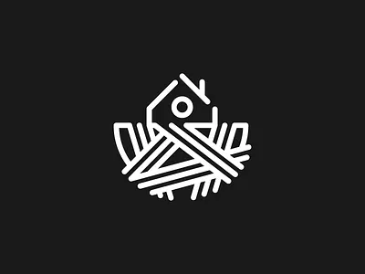 Nest Idaho idaho illustration logo logo design real estate