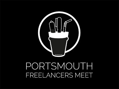 Portsmouth Freelancer Meet Logo freelance logo portsmouth