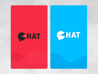 Spash Wars! Chat App Concept app development app screen chat chatting colors icons illustrations logo splash screen texting ui ux