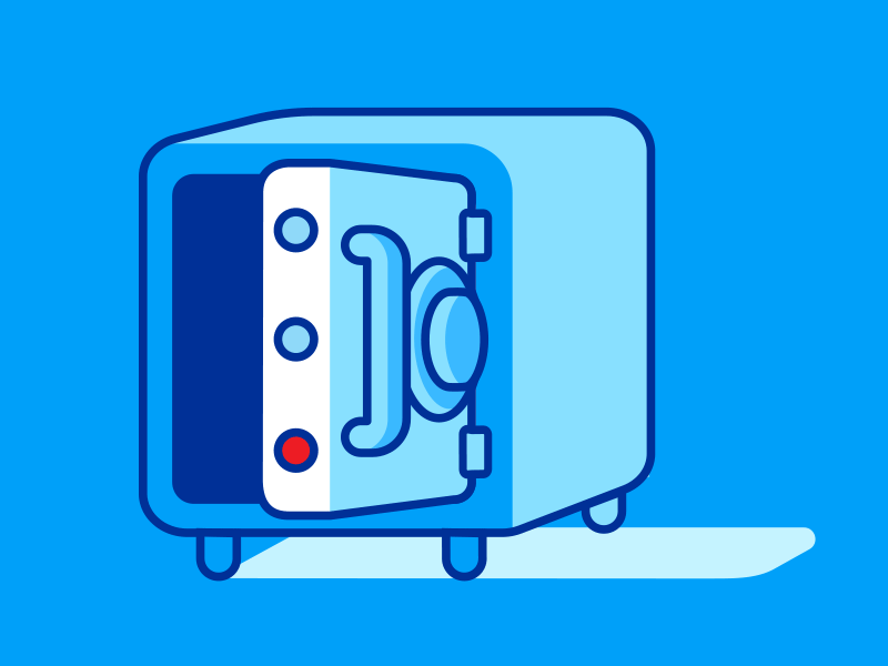 Safe combination lock locking safe