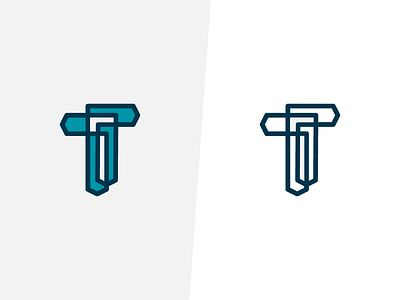 trek branding continuous direction identity path symbol t