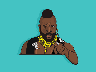 Mr. T illustration mr. t screen print