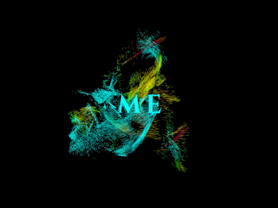 whatever you say 3d blender lyric video lyrics particles typographic animation typography