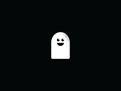 Friendly Ghost clean cleandesign design friendly ghost halloween halloweenart illustration illustrator simple texture vector