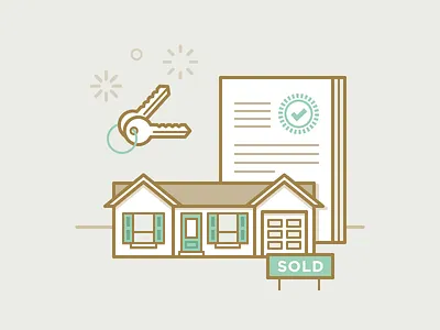 Real Estate Closing closing contract home owner house keys real estate sold