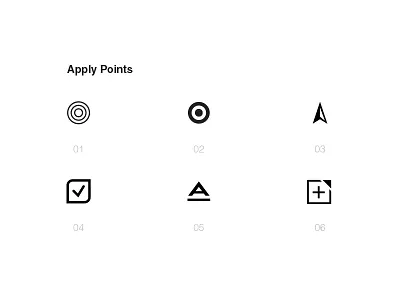 Options design icons minimal travel ui