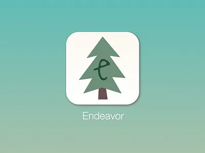 dailyui | mac app icon 005 challenge dailyui endeavor goals icon mac nature tree