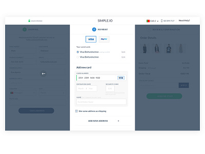 One screen checkout - draft v1 app cards checkout e commerce ios payment ui