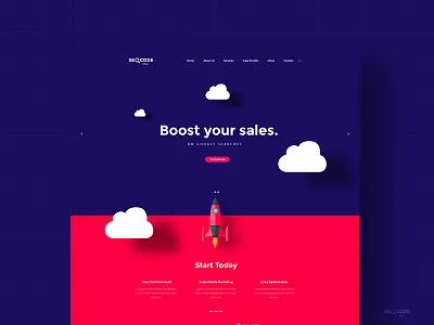 New Homepages for Seocode Theme design premium psd seo seocode template theme themeforest. wordpress