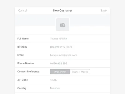 New Customer Wireframes - iPad App Project (WIP) app ios ios10 ipad ui ux wireframes wireframing