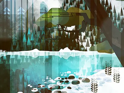 Geometric Nature geometric illustration overlay photoshop shapes