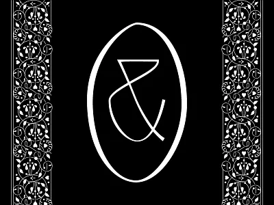 Oh, and... ampersand border lettering