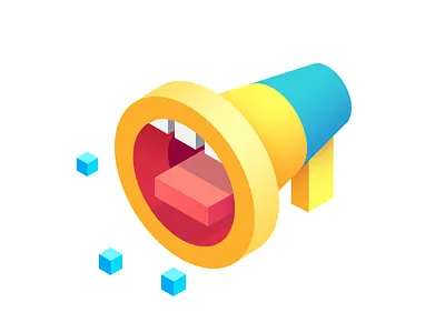 Notification character creature error evilmartians icon illustration interface isometric laslow mobile notification signal