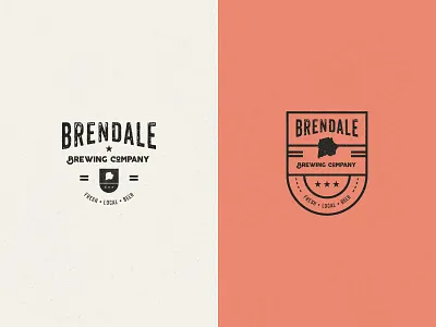 Australian Brewing Company - Logo Design #1 badge beer design grunge illustration logo logo design minimal