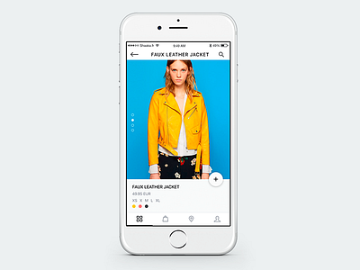 Screen 3 of my Zara UI KIT concept design experience interactive interface redesign sketch ui uidesign user ux zara