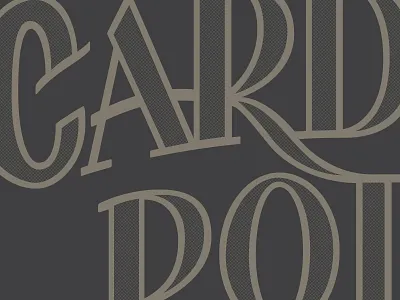 Cardinal Point Progress - Step 2 beer brand branding detail hand lettering illustration lettering logo type