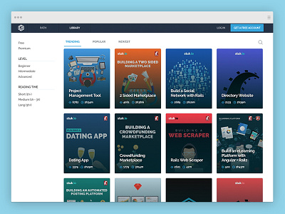 Courses Library for Codeplace books code codeplace courses design development elearning front end library ui user interface ux