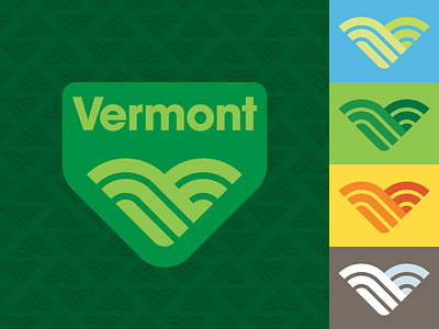 Vermont 2: Return of Vermont logo mountains pattern vermont