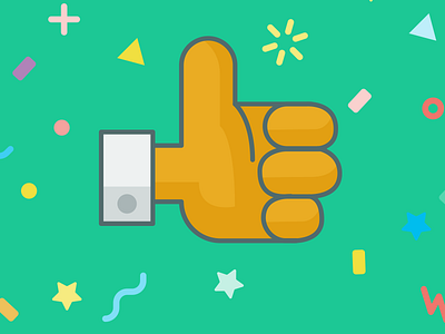Approval approvals celebrate files illustration thumbs up versions yay!