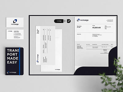 Nestcargo Brand Identity brand branding cards cargo corporate freight identity invoice logo stationary