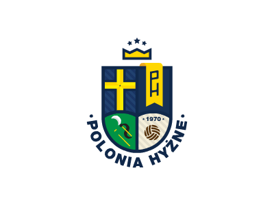 Polonia Hyżne crest football