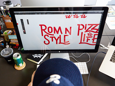 Custom Lettering for Pinsa 🍕 brand design branding custom lettering identity design lettering pinsa pizza pizza is life type typeface