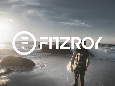 Fitzroy Surfboards branding extreme sports logo skate surf typography